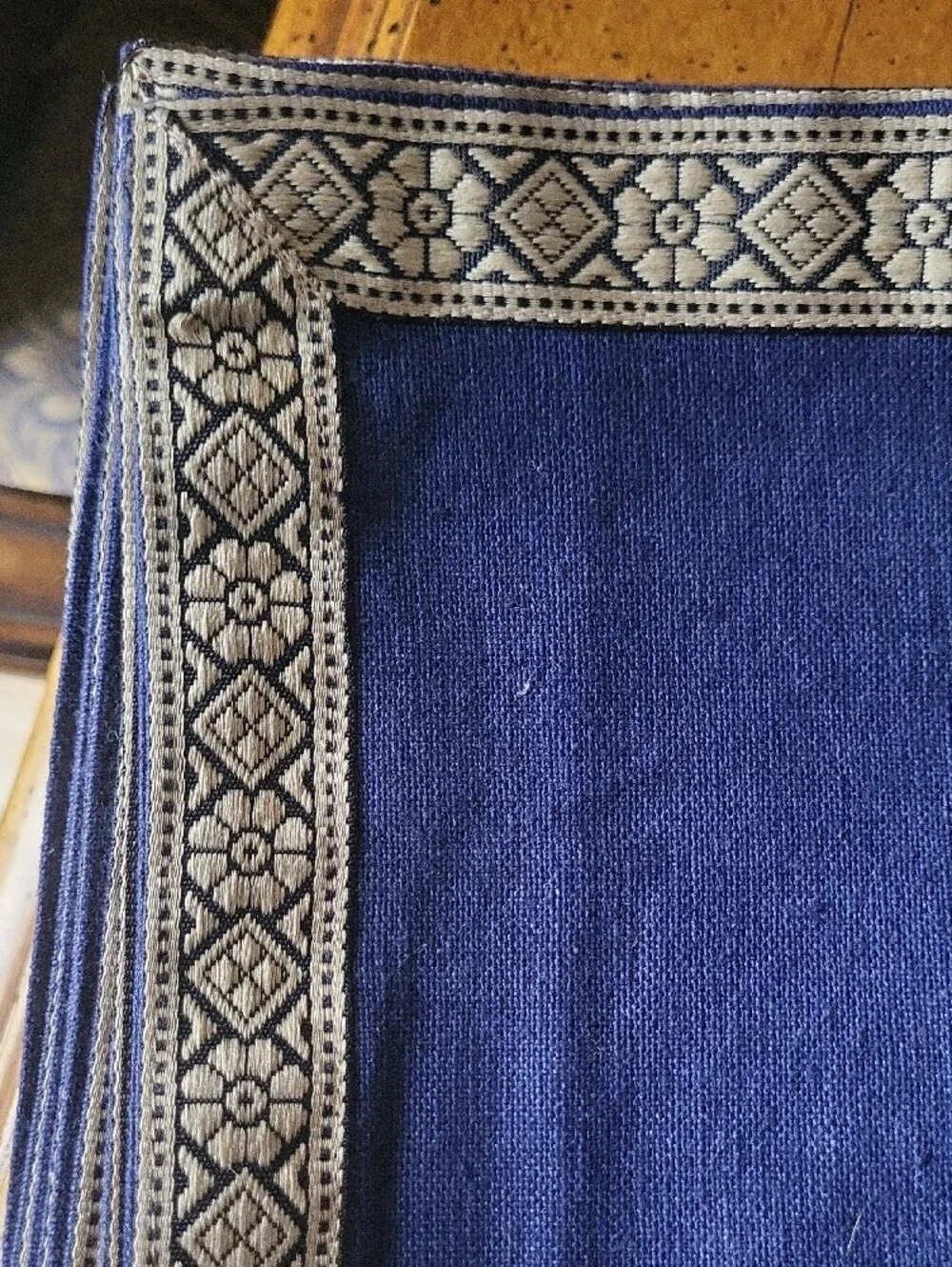 New Blue Linen Napkins